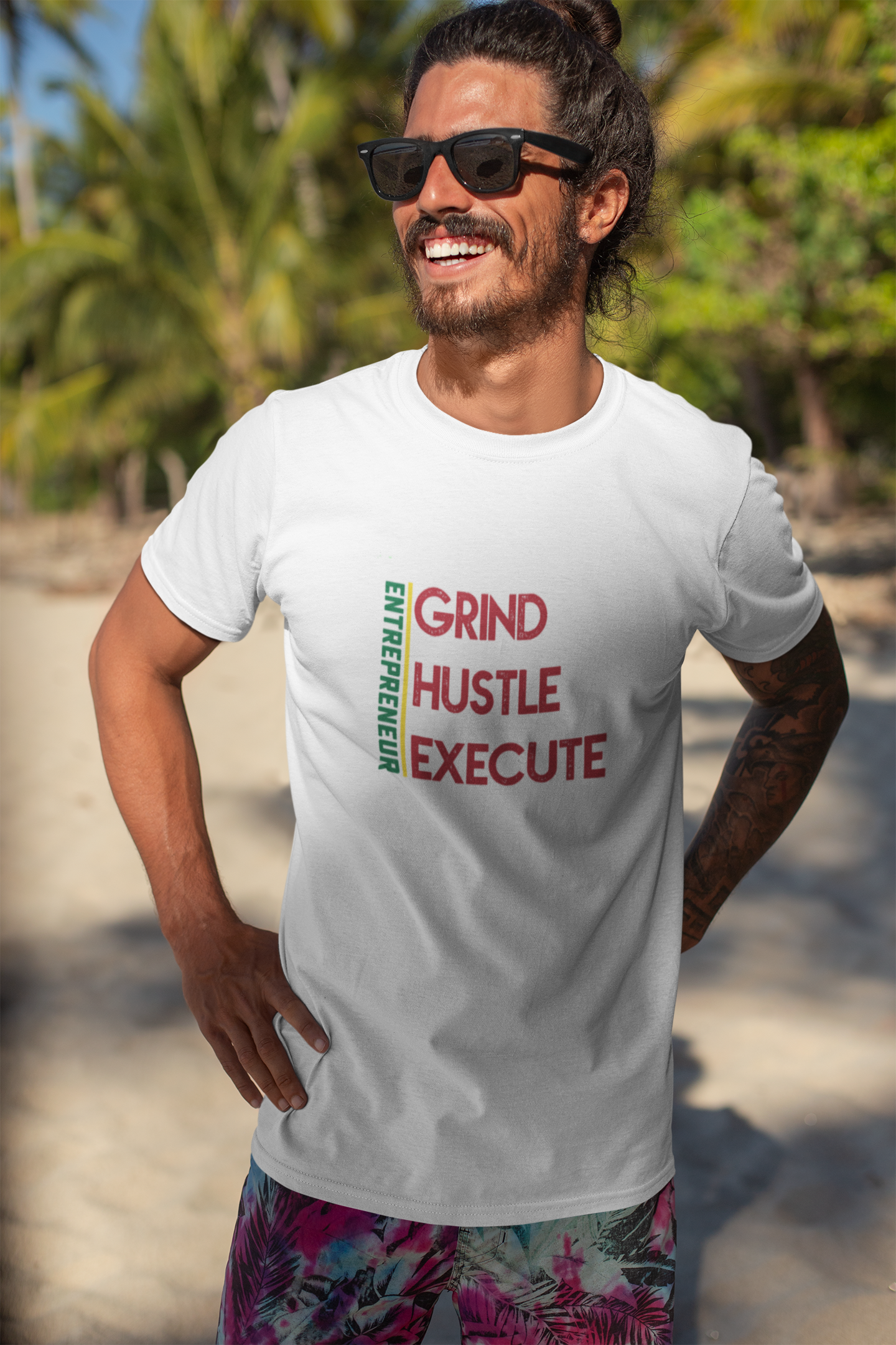 middelalderlig når som helst har The Entrepreneur T-shirt – Jamaican Star Store